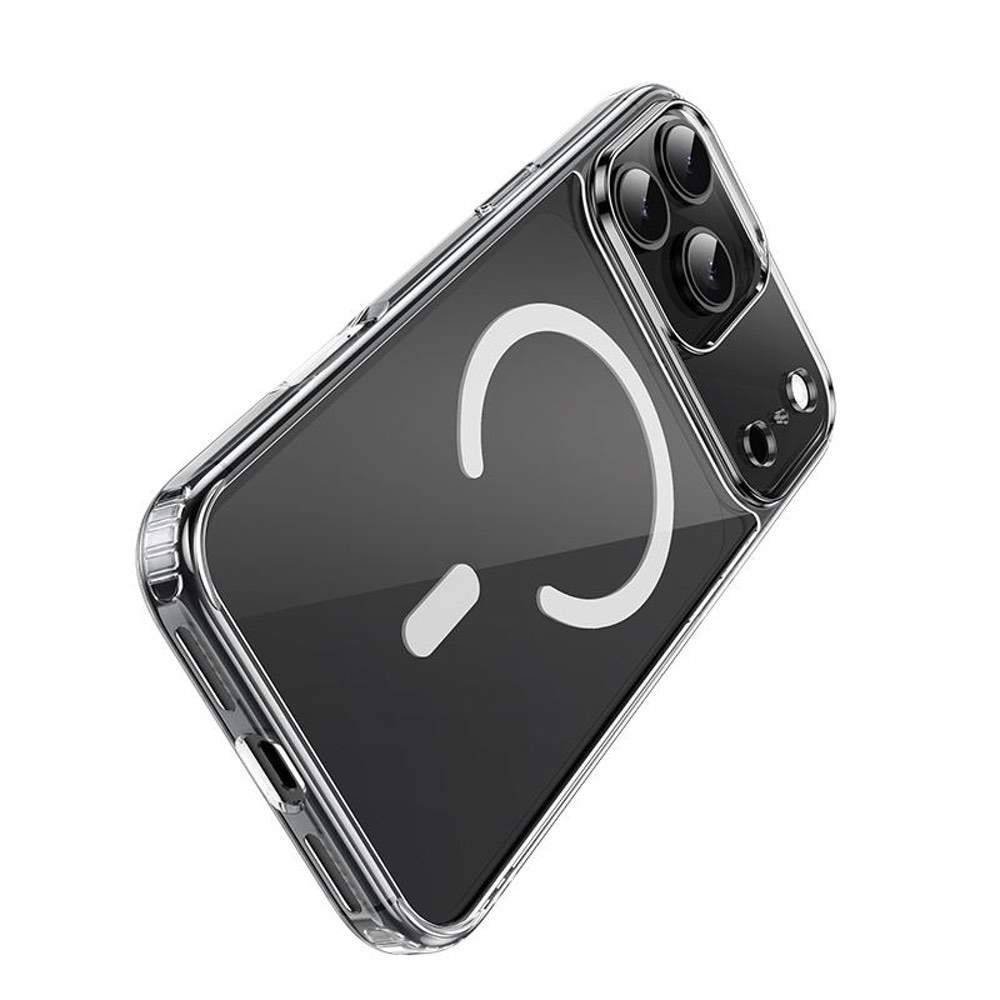 iPhone 17 Pro Case - Clear Acrylic MagSafe Cover (Transparent)
