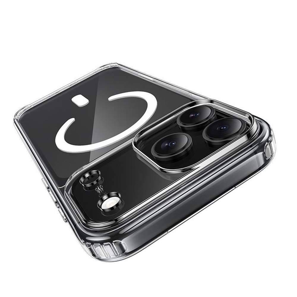 iPhone 17 Pro Case - Clear Acrylic MagSafe Cover (Transparent)