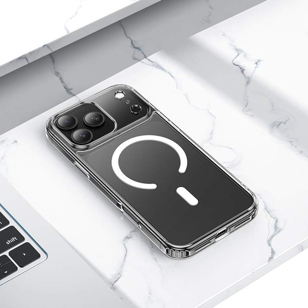 iPhone 17 Pro Case HOCO MagSafe Clear Airbag Shockproof Cover