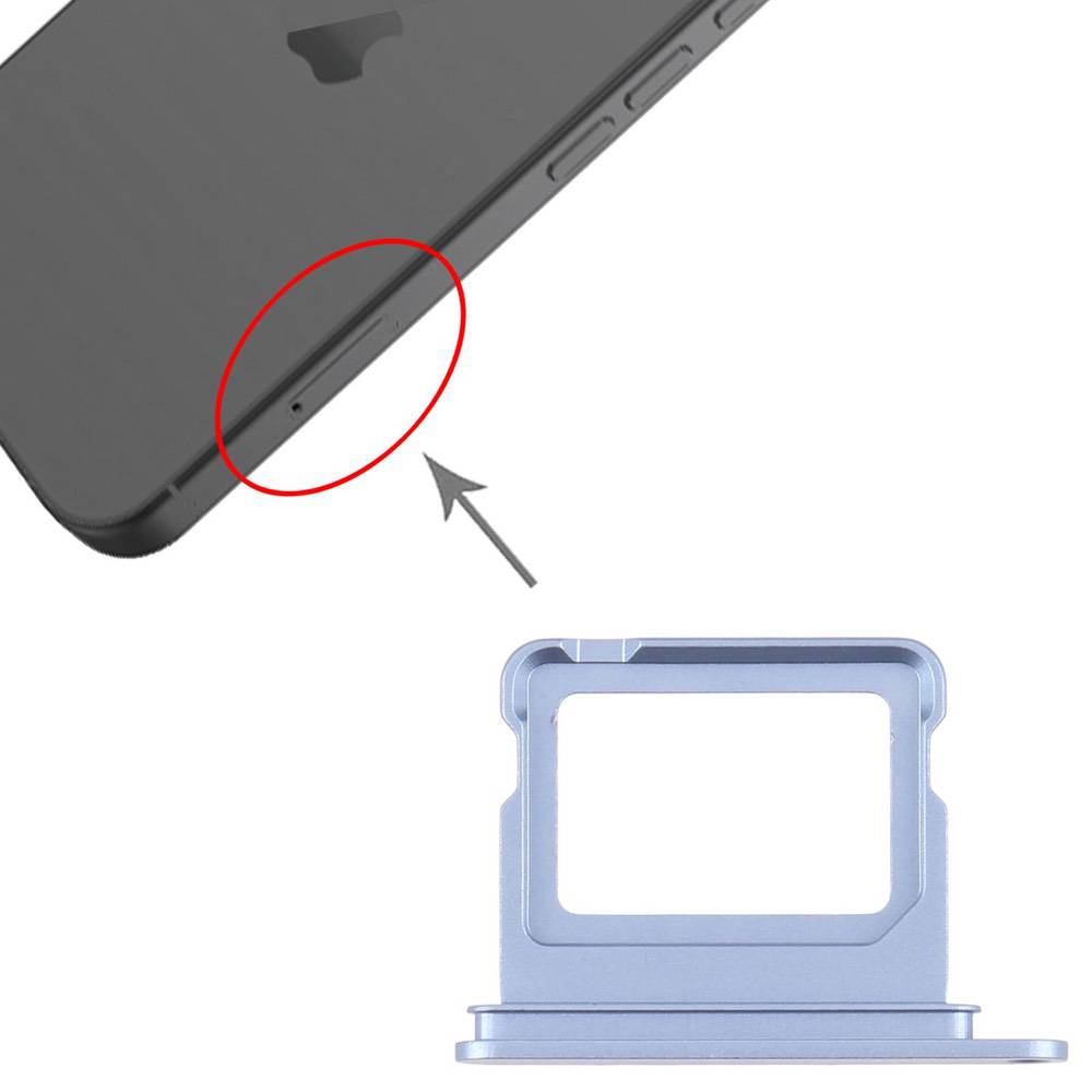 iPhone 17 SIM Card Tray Replacement - Mist Blue
