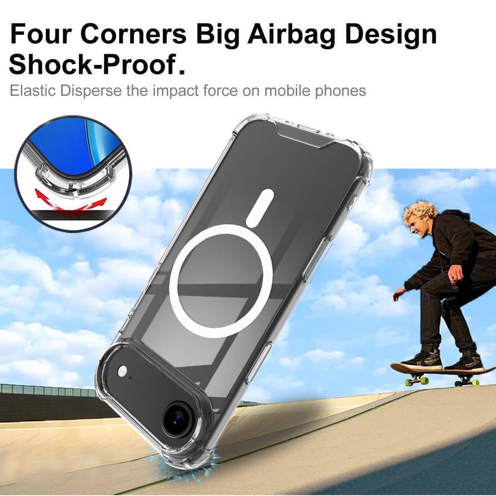 iPhone Air MagSafe Case - IMAK Space Shield Clear Airbag Cover