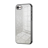 iPhone SE 2022 / 2020 / 8 / 7 Case With Glitter Powder Shockproof - Black