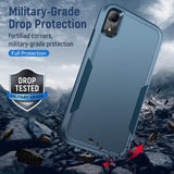 iPhone XR Case Armor Heavy Duty Secure - Blue