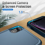 iPhone XR Case Armor Heavy Duty Secure - Blue