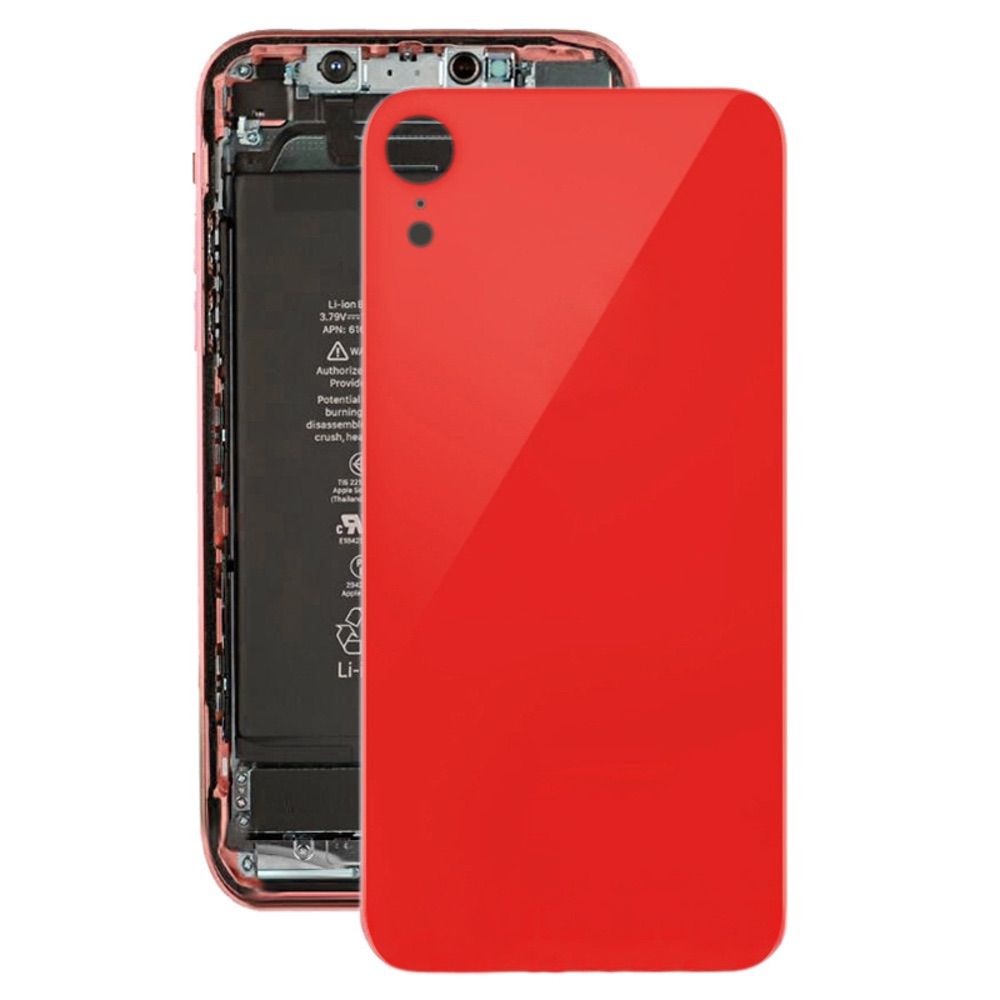 Phone Rear Glass iPhone XR Rear Glass Replacement with Adhesive - Red – CellMart