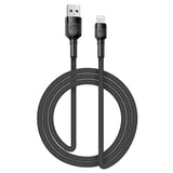 Lightning Cable 1M USB 5A Fast Charge - Black