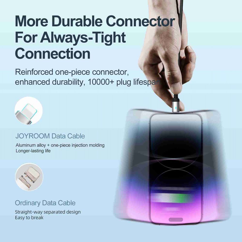 Lightning Cable JOYROOM Extraordinary Series Quick-charging 2M - White