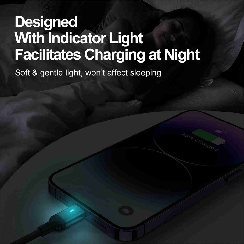 Lightning Cable JOYROOM Extraordinary Series Quick-charging 2M - White