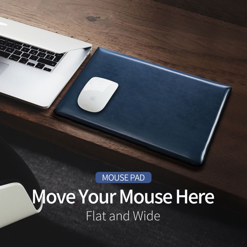 MacBook Air 13.3 Case Dux Ducis HEFI Series PU Leather - Blue