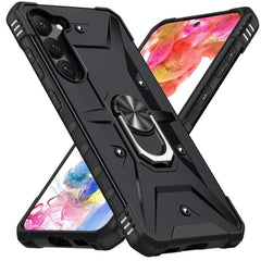 Samsung Galaxy S23 5G Case Metal Ring Holder - Black