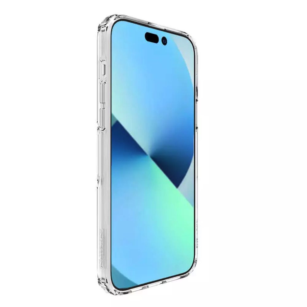 iPhone 15 Case Protective Shockproof Nature TPU Pro - White