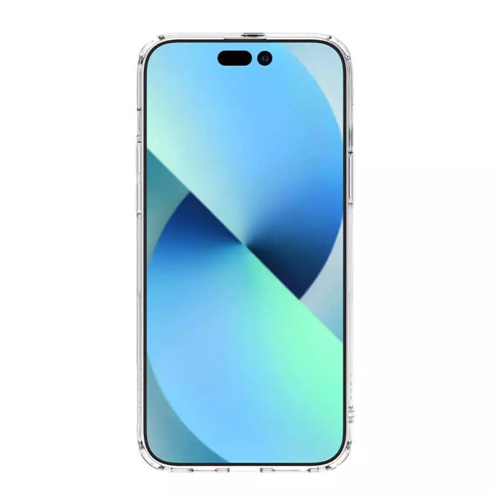iPhone 15 Case Protective Shockproof Nature TPU Pro - White