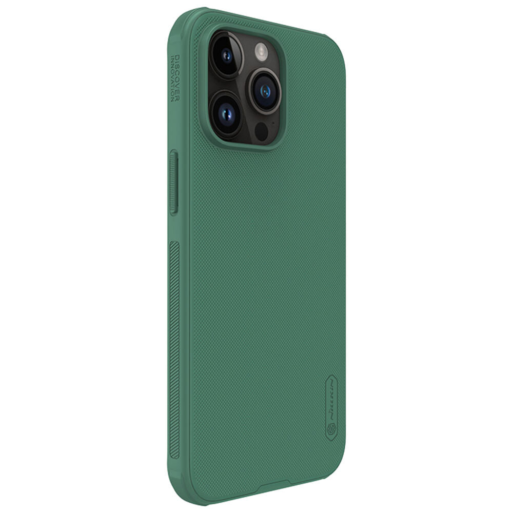 iPhone 15 Pro Max Case Super Frosted Shield Pro Deep Green