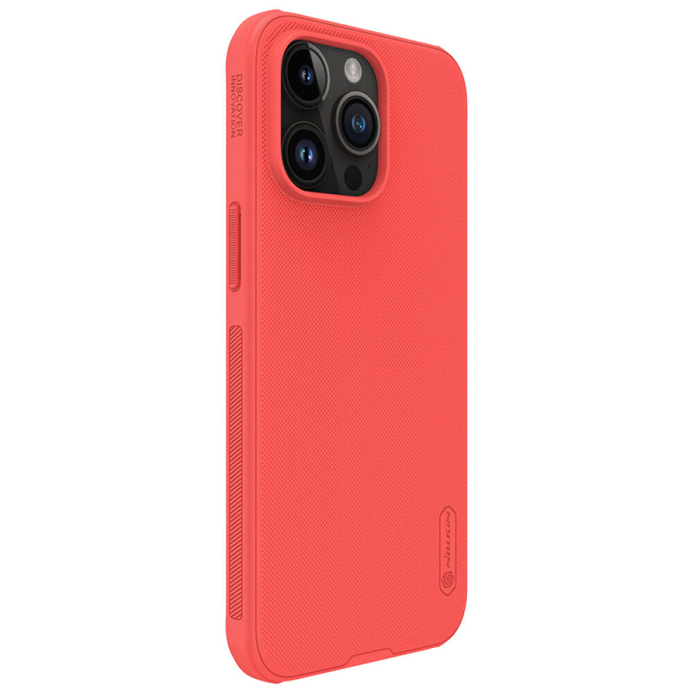iPhone 15 Pro Max Case Super Frosted Shield Protective - Red