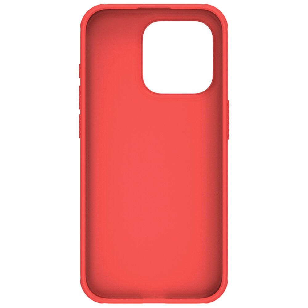 iPhone 15 Pro Case Protective Super Frosted Shield - Red