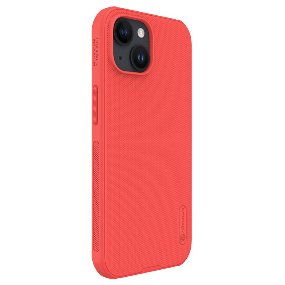 iPhone 15 Case Protective Super Frosted Shield - Red
