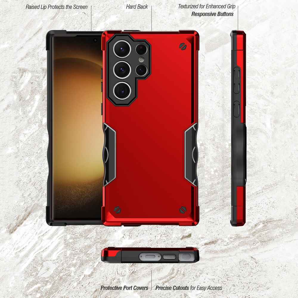 Samsung Galaxy S23 Ultra 5G Case Non-Slip Protective - Black