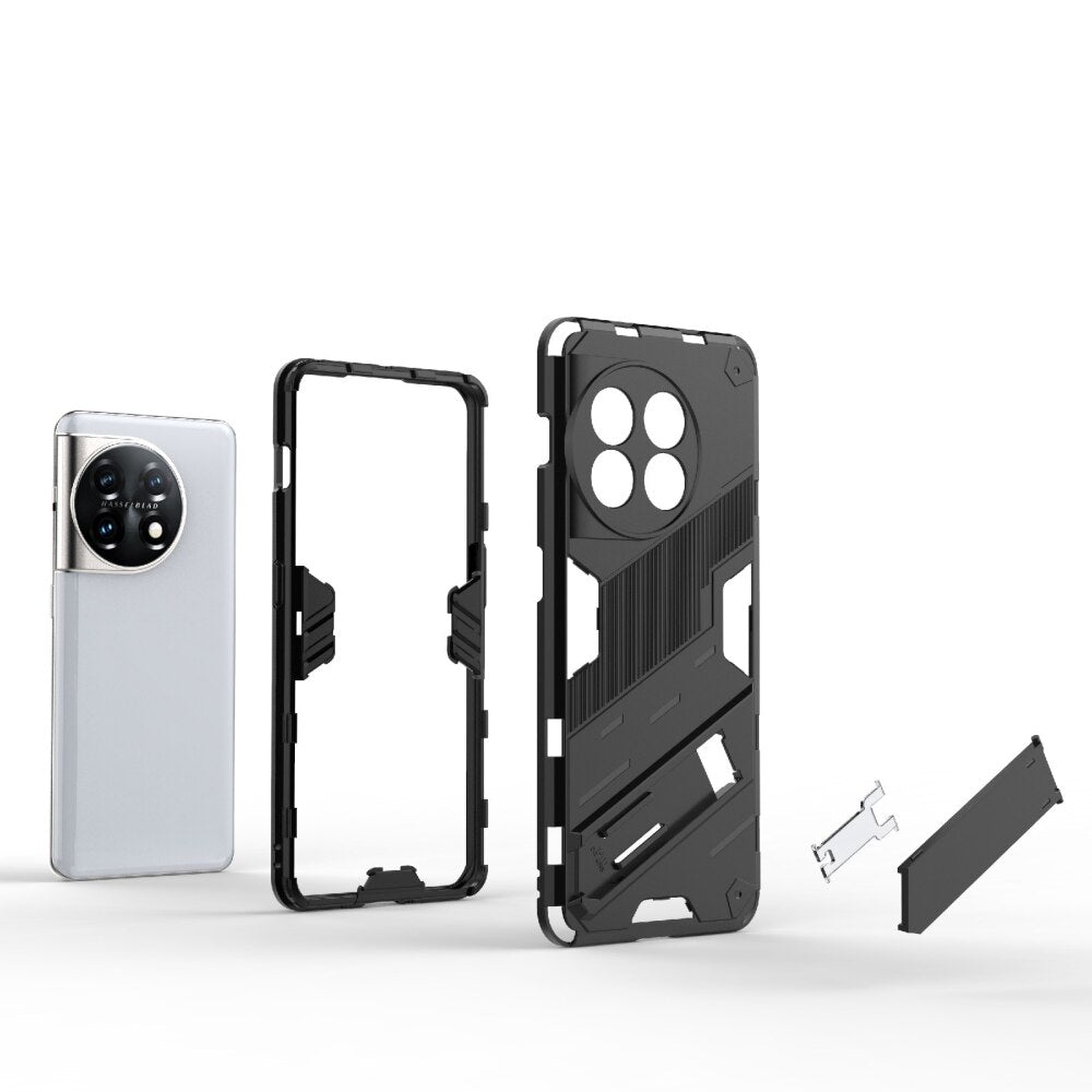 OnePlus 11 Case Protective Invisible Holder - Red