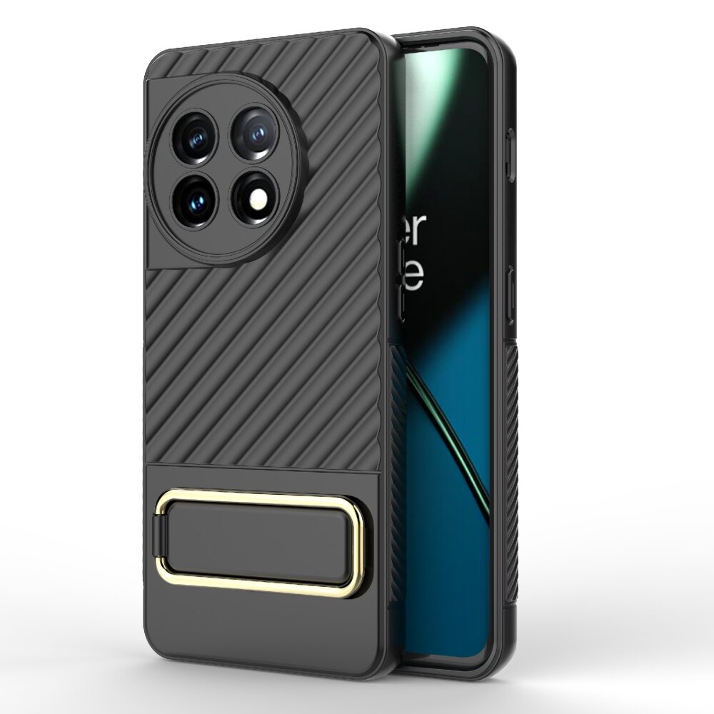 OnePlus 11 5G Case Stand Holder Shockproof - Black