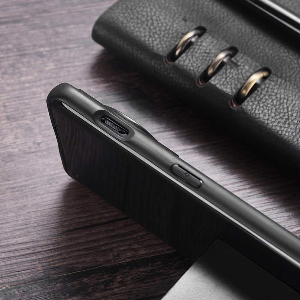 OnePlus 12 Case CD MagSafe Magnetic Cloth Texture (Black)