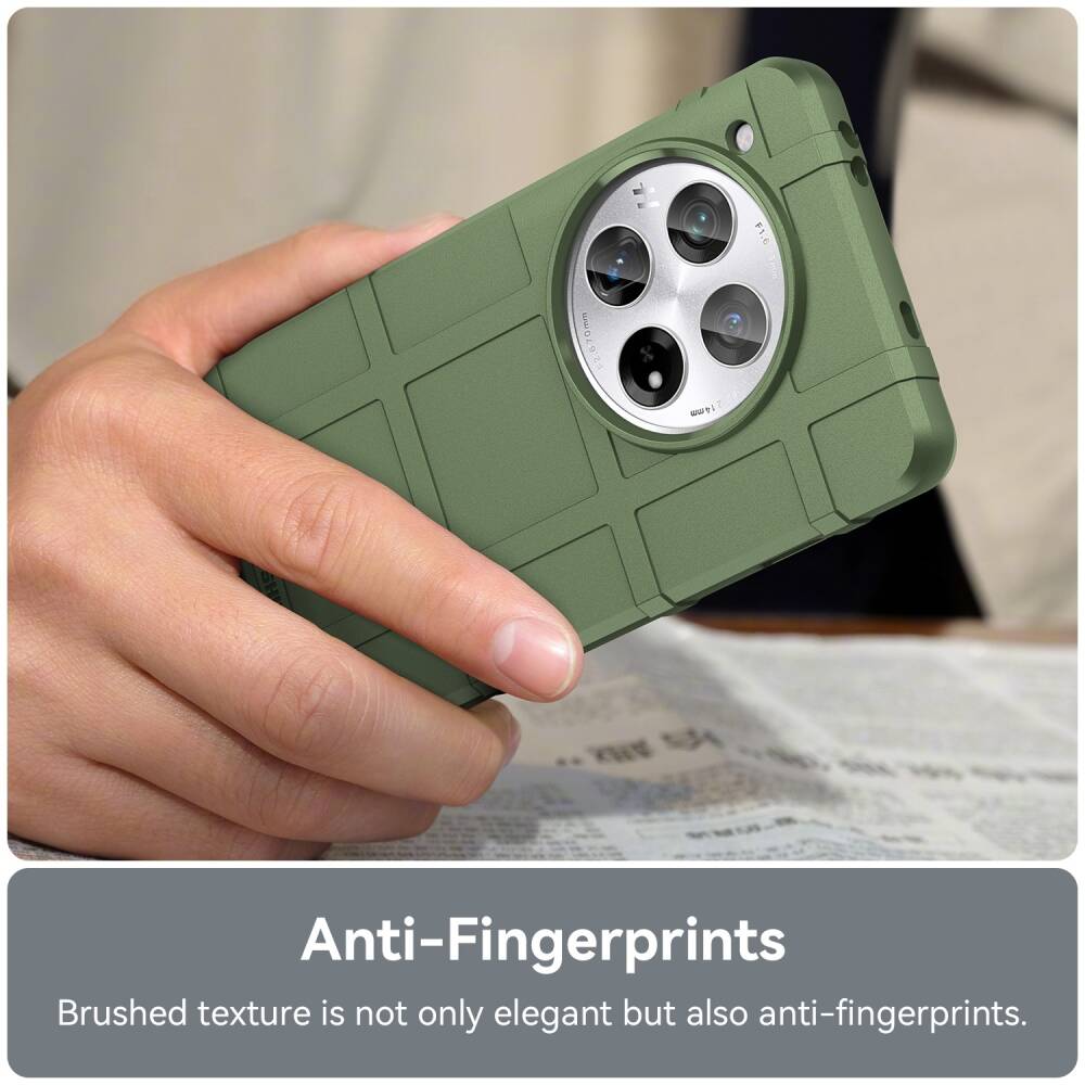 OnePlus 12 Case Full Coverage Protective TPU - Green