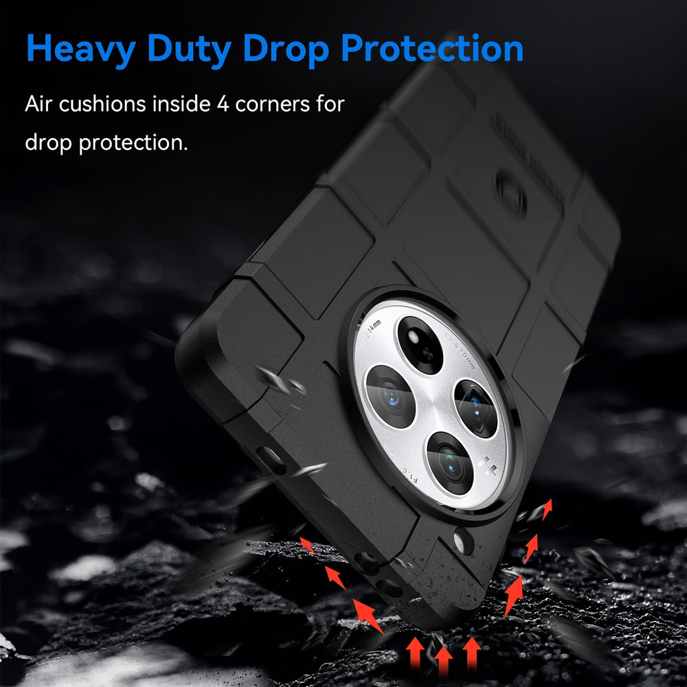 OnePlus 12 Case Shockproof Protective TPU - Black