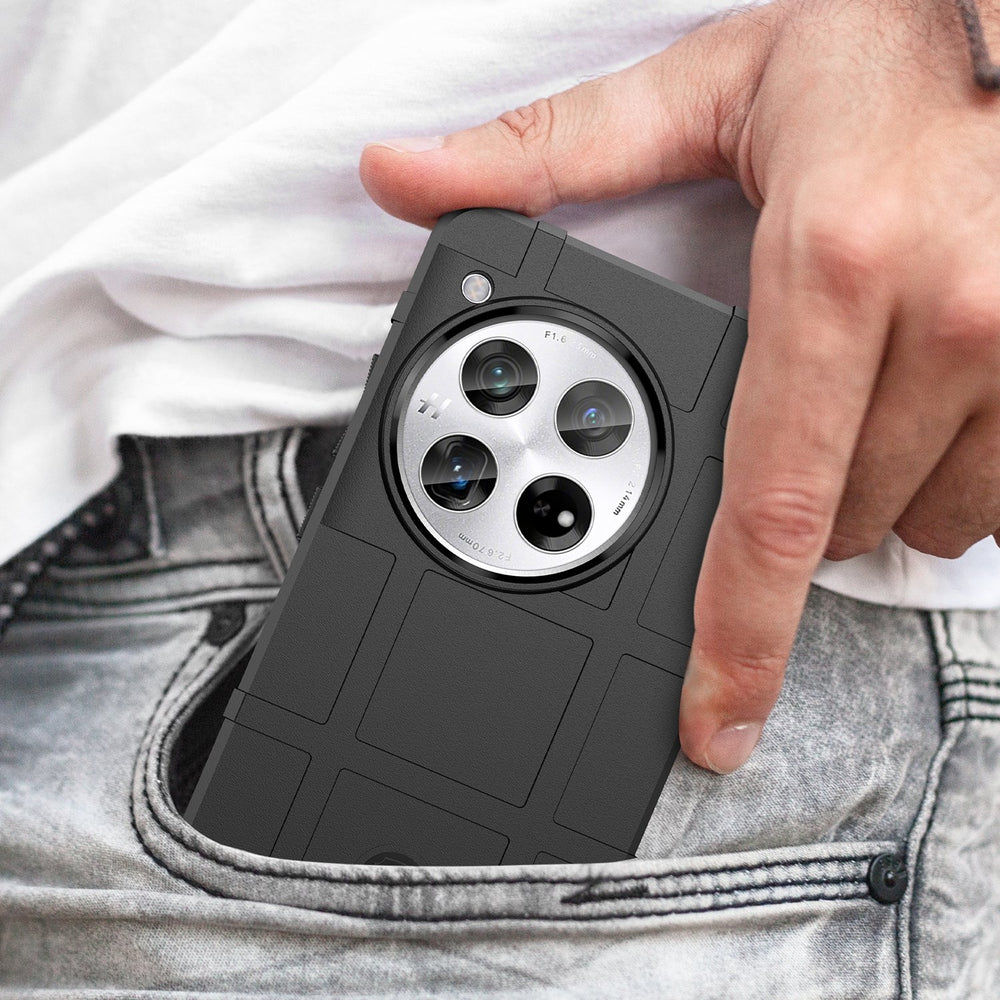 OnePlus 12 Case Shockproof Protective TPU - Black