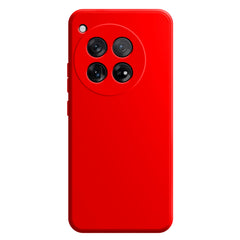 OnePlus 12 Case Shockproof Protective Liquid Silicone - Red