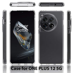 OnePlus 12 Case Ultra-slim design Acrylic TPU Transparent