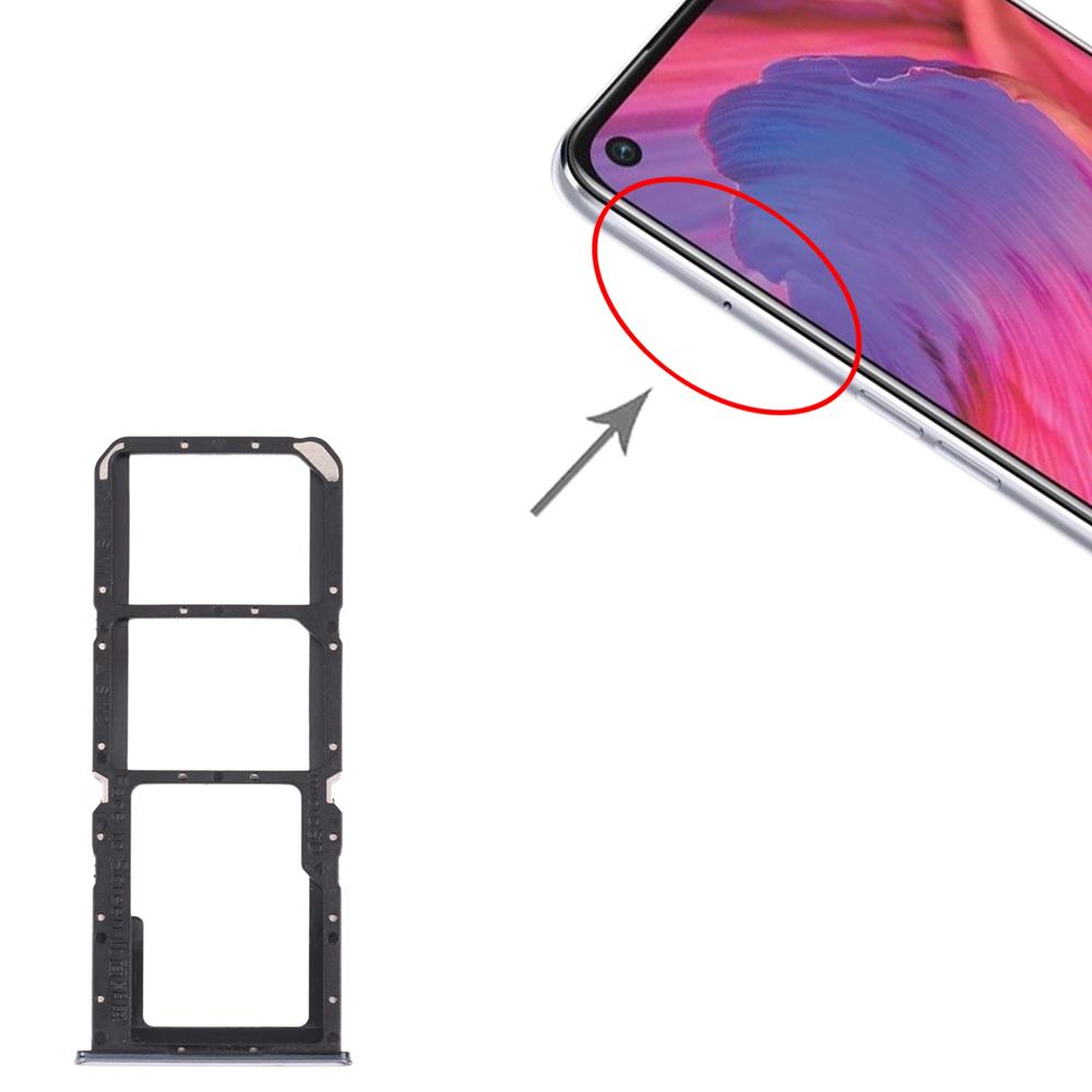 OPPO A74 5G Replacement SIM Card Tray Slot - Silver