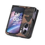 OPPO Find N2 Flip Case Slim and Protective - Camouflage