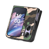 OPPO Find N2 Flip Case Slim and Protective - Camouflage Green