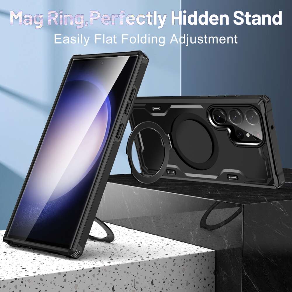 Samsung Galaxy S23 Plus 5G Case Patronus Magnetic Holder - Black