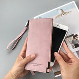 Phone Case Multi-purpose Purse Clutch Woman Wallet - Pink