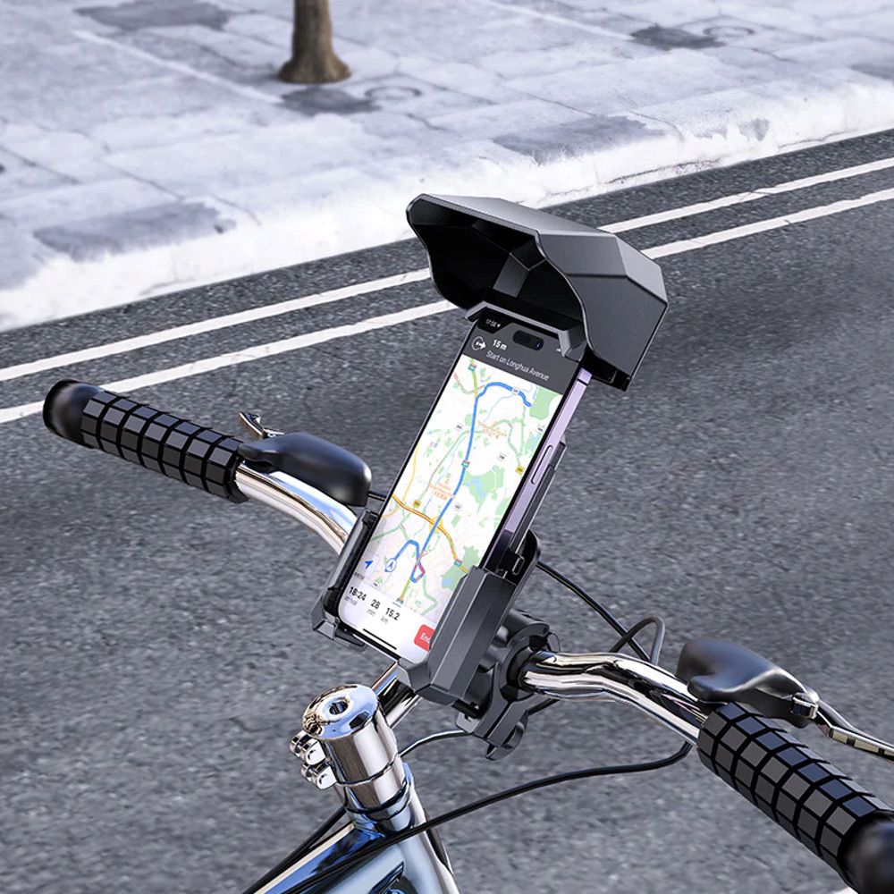 Phone Holder Bicycle / Motorbike with Sun Shade HOCO H31