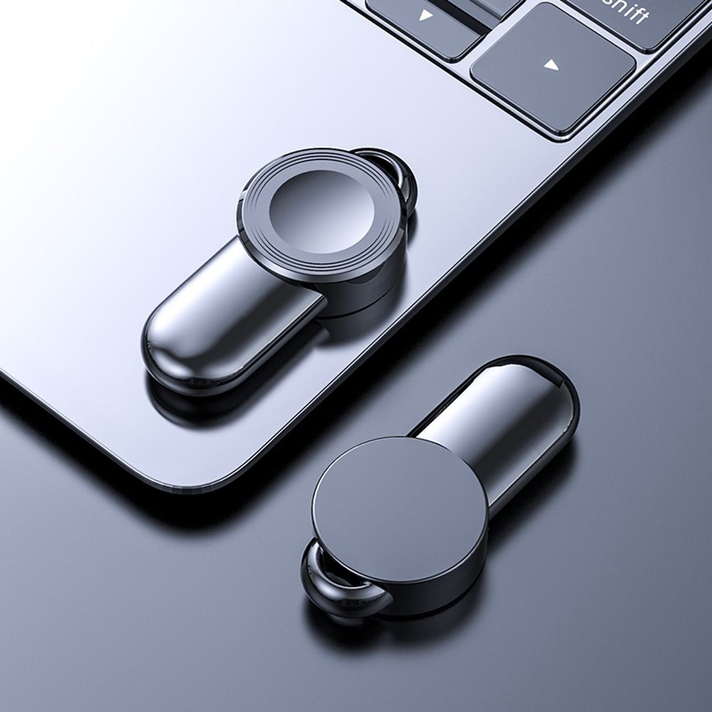 Portable Magnetic Wireless Charger for Apple Watch Series 6 / 5 / SE / 4 / 3 / 2 / 1 (Black)