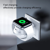 Portable Magnetic Wireless Charger for Apple Watch Series 6 / 5 / SE / 4 / 3 / 2 / 1 (Black)