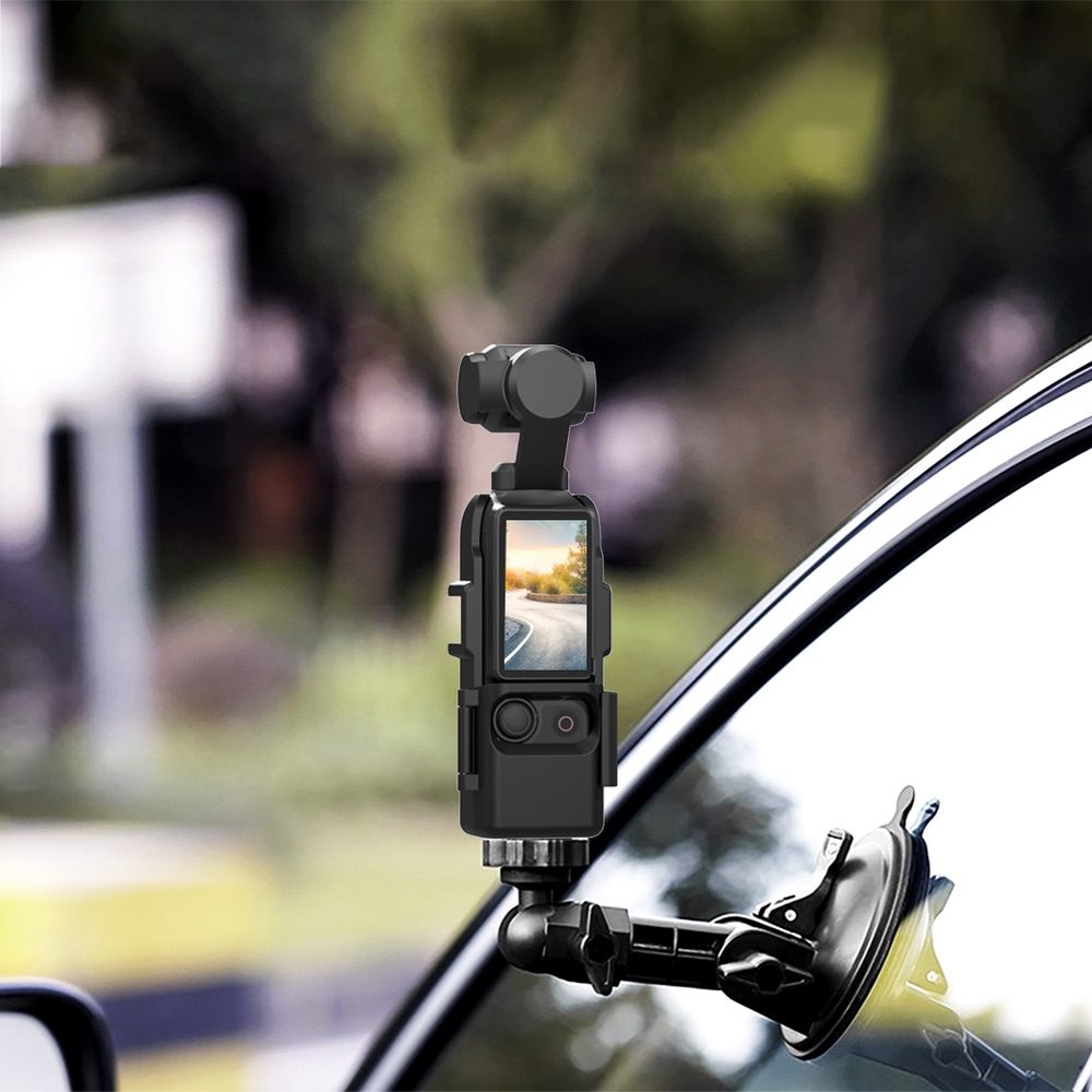 Protection Frame Expansion Adapter Bracket PULUZ For DJI OSMO Pocket 3 - Black