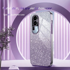 Oppo Reno10 (China) Case Shockproof Protective Glitter - Purple