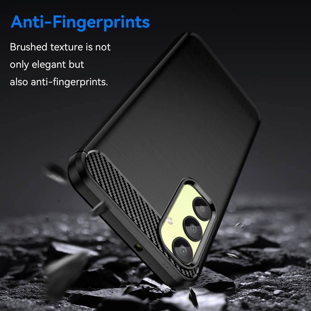 Samsung Galaxy A25 5G Protective Shockproof TPU - Black