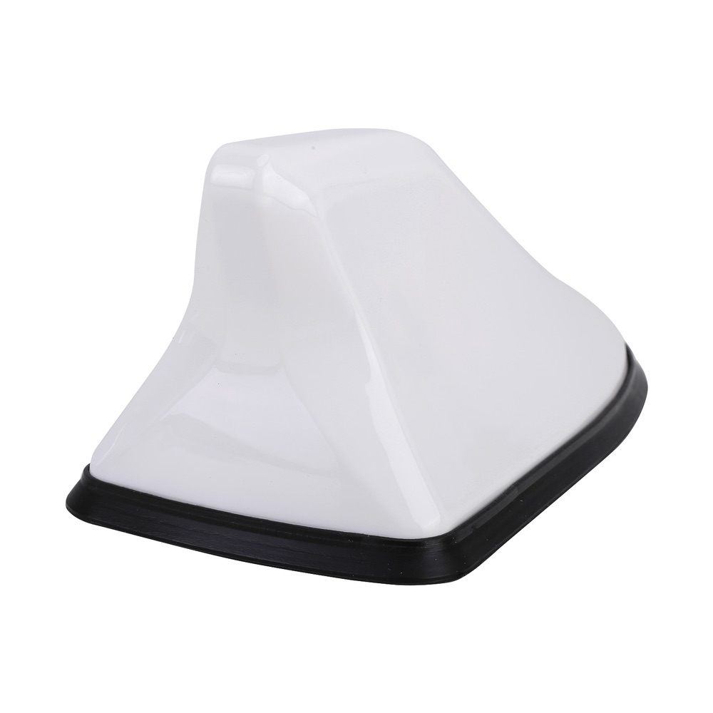 Car Radio Antenna Aerial Universal Shark Fin - White