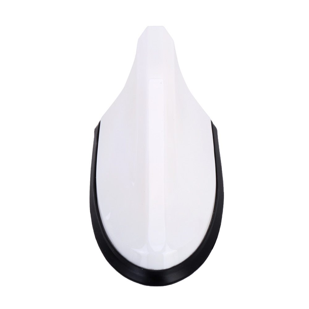Car Radio Antenna Aerial Universal Shark Fin - White