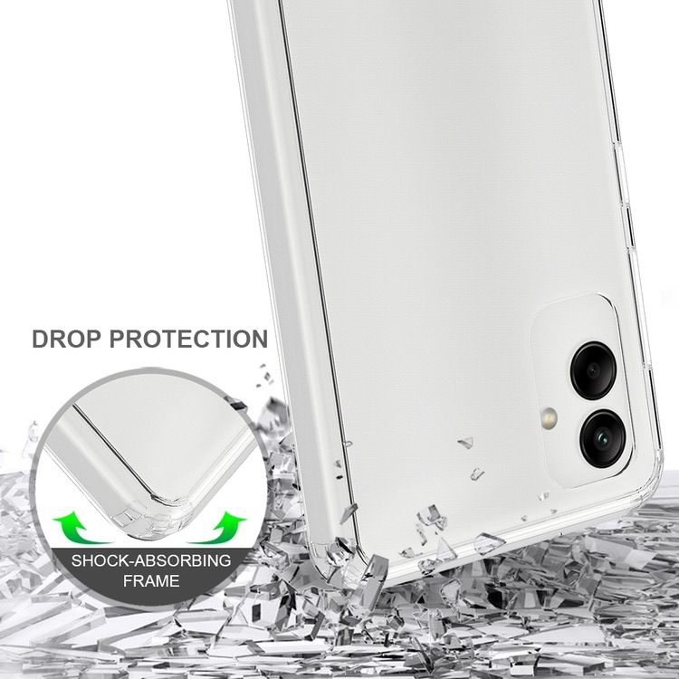 Samsung Galaxy A04 Case TPU + Acrylic material Protective - Clear