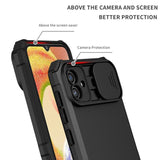 Samsung Galaxy A04 Case With Stereoscopic Holder - Black
