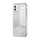 Samsung Galaxy A05 Case Glitter Powder Shockproof - Silver