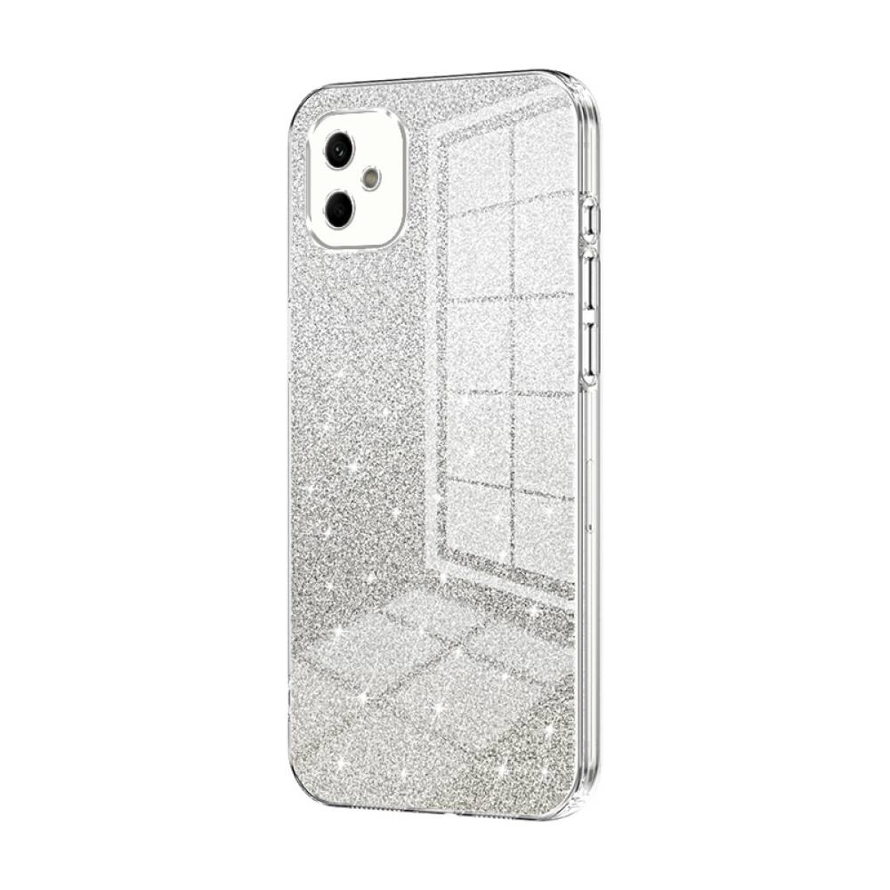 Samsung Galaxy A05 Case Glitter Powder Shockproof - Transparent