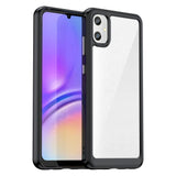 Samsung Galaxy A05 Case Made With Acrylic and TPU - Black