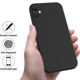 Samsung Galaxy A05 Case Made With Liquid Silicone Shockproof - Black
