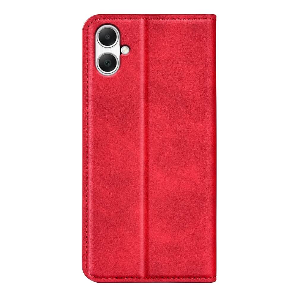 Samsung Galaxy A05 Case With Retro-Skin Magnetic Suction - Red