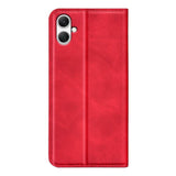 Samsung Galaxy A05 Case With Retro-Skin Magnetic Suction - Red